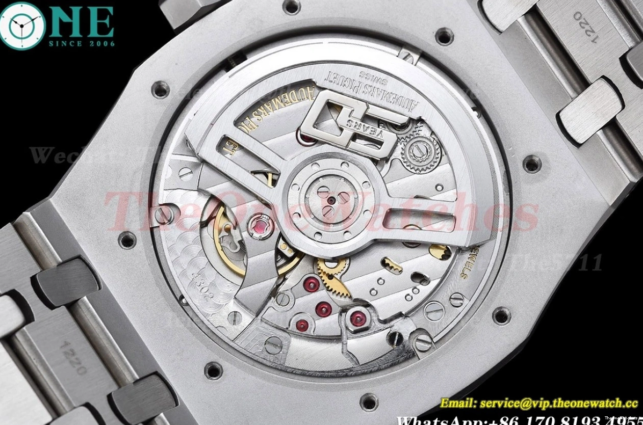 SS A4302 Mod MPF Oak Royal 41mm 15500 SS Green 0519